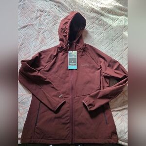 Craghoppers Hooded Softshell Jacket - Wine